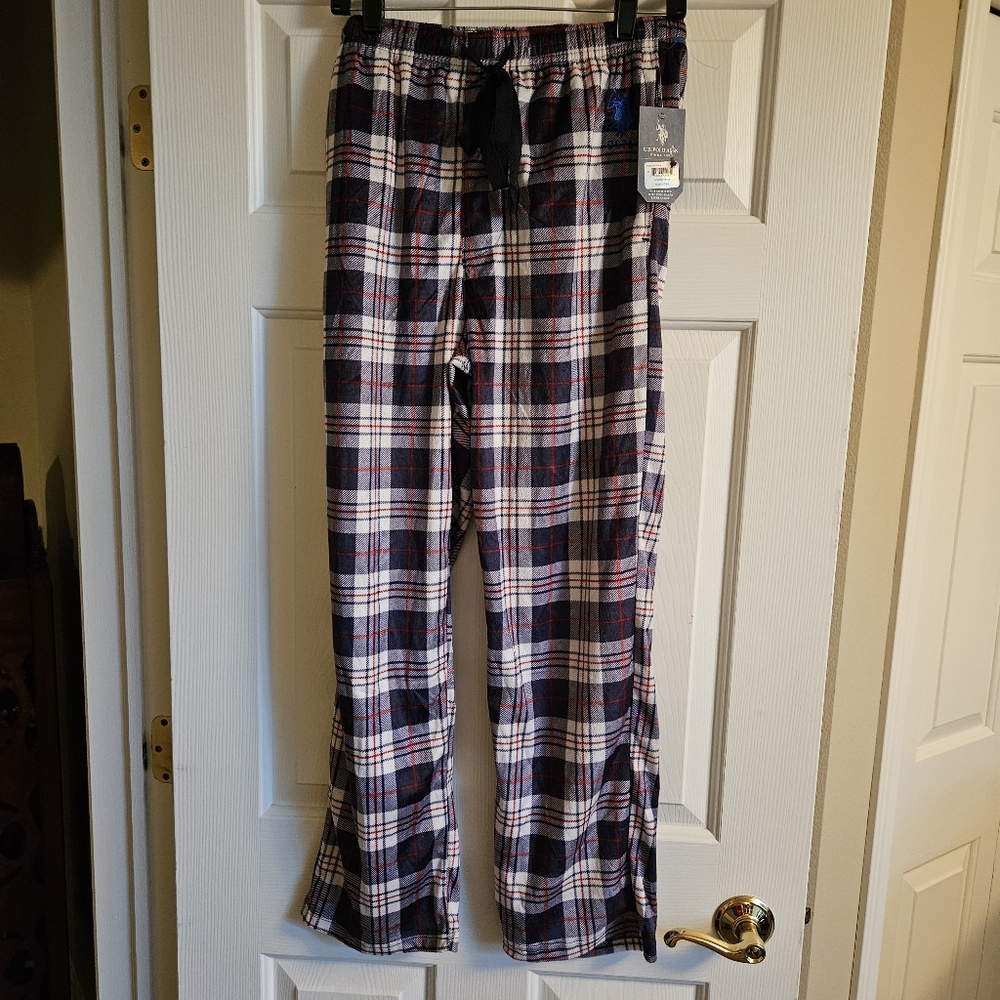 US POLO ASSN SLEEPWEAR PAJAMA LOUNGE BOTTOMS SZ Men's Medium NWT